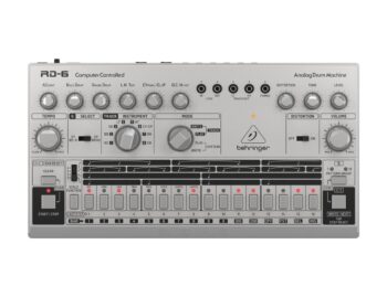 Behringer RD-6 Analog Drum Machine Silver - B2B Music Store