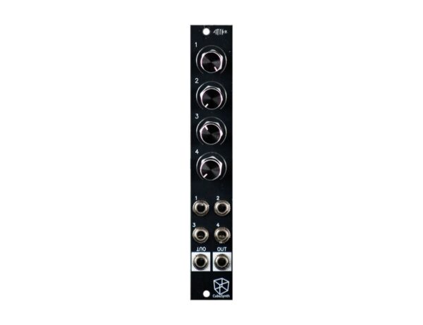 CubuSynth 4Mix Four Channel Audio/CV Mixer - B2B Music Store