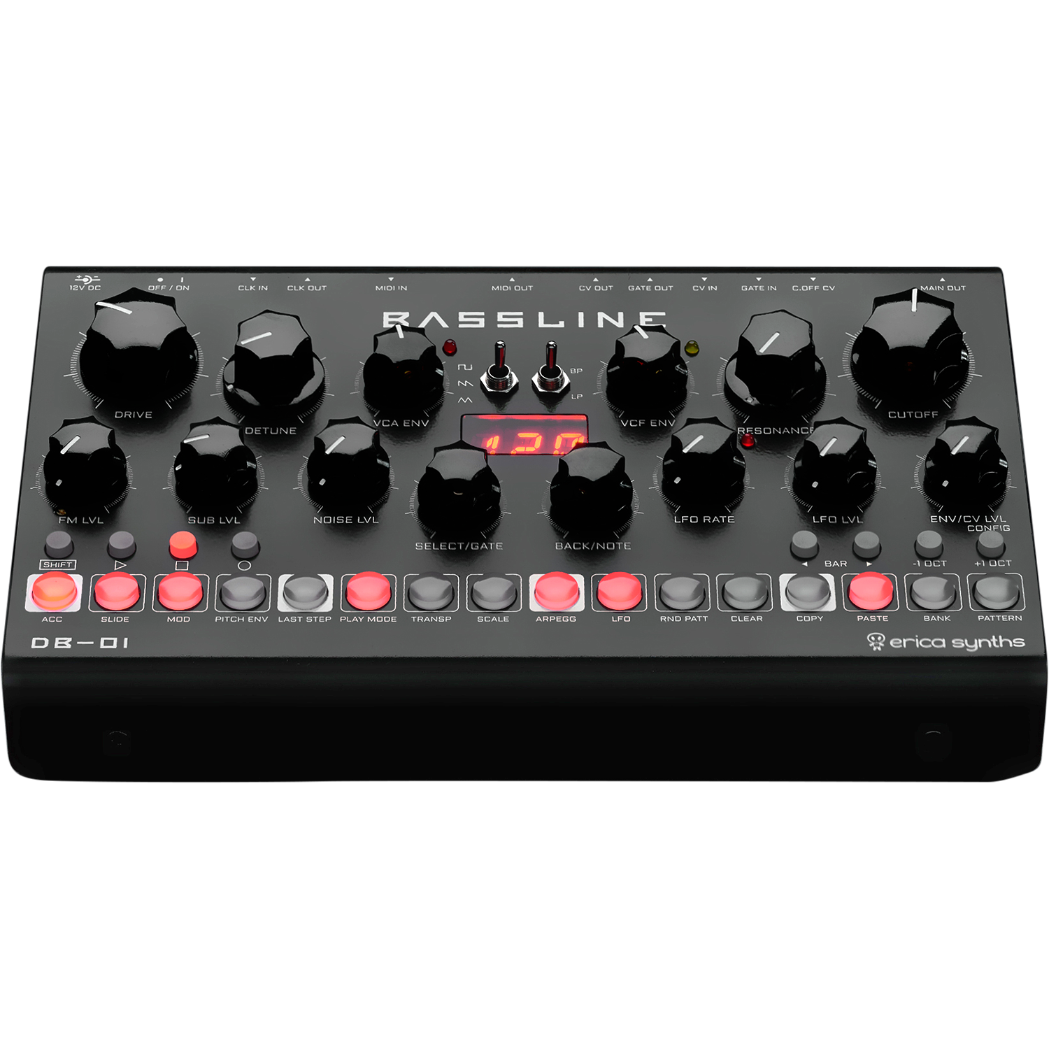 Erica Synths Desktop Bassline DB-01 - Vista 2 - B2B Music Store