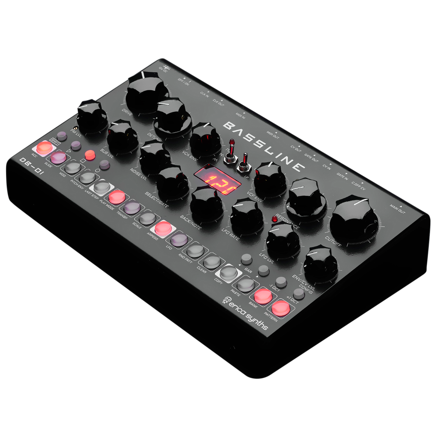 Erica Synths Desktop Bassline DB-01 - Vista 4 - B2B Music Store