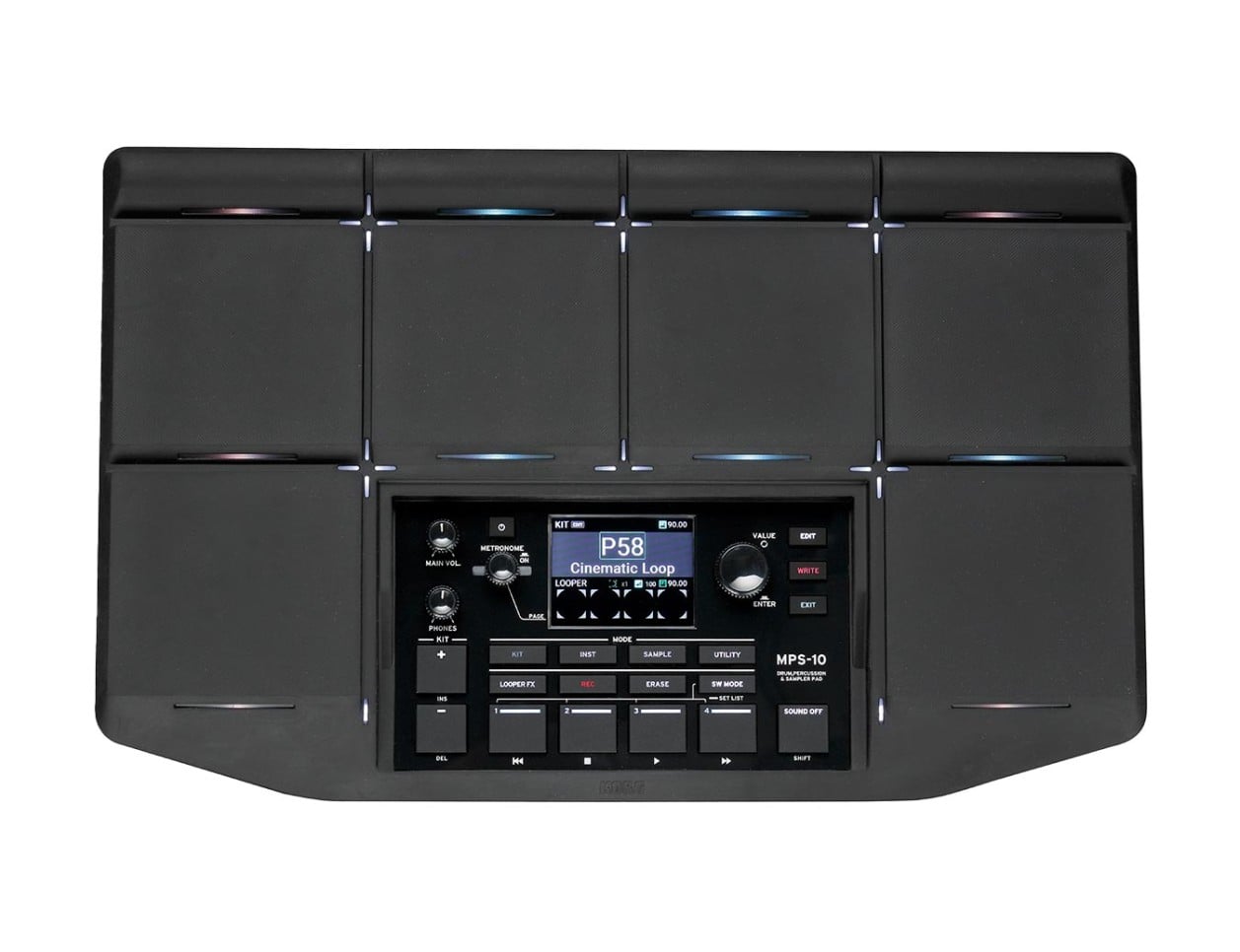 Korg MPS-10 Electronic Drum Sampler Pad - B2B Music Store
