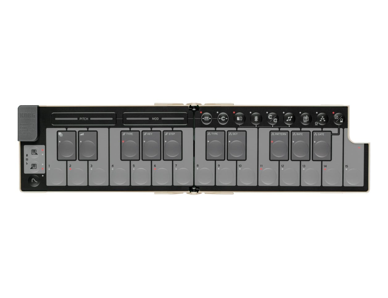 Korg nanoKEY Fold Beige Arena - B2B Music Store