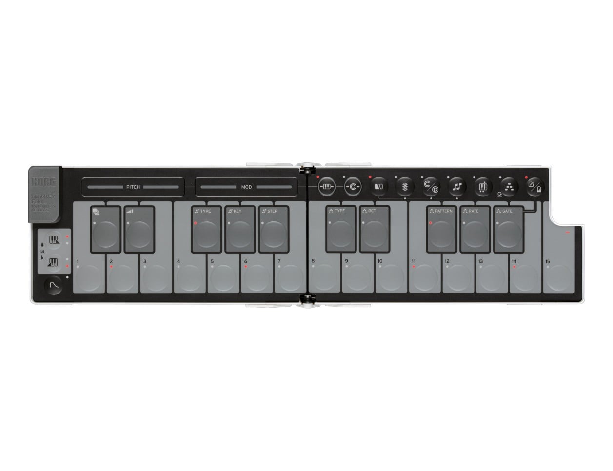 Korg nanoKEY Fold Blanco - B2B Music Store