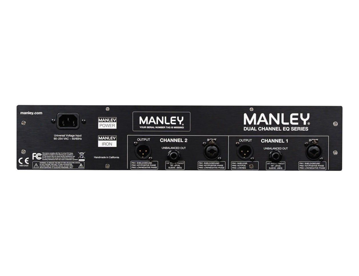 Manley Dual Main EQ Passive Tube Equalizer - B2B Music Store