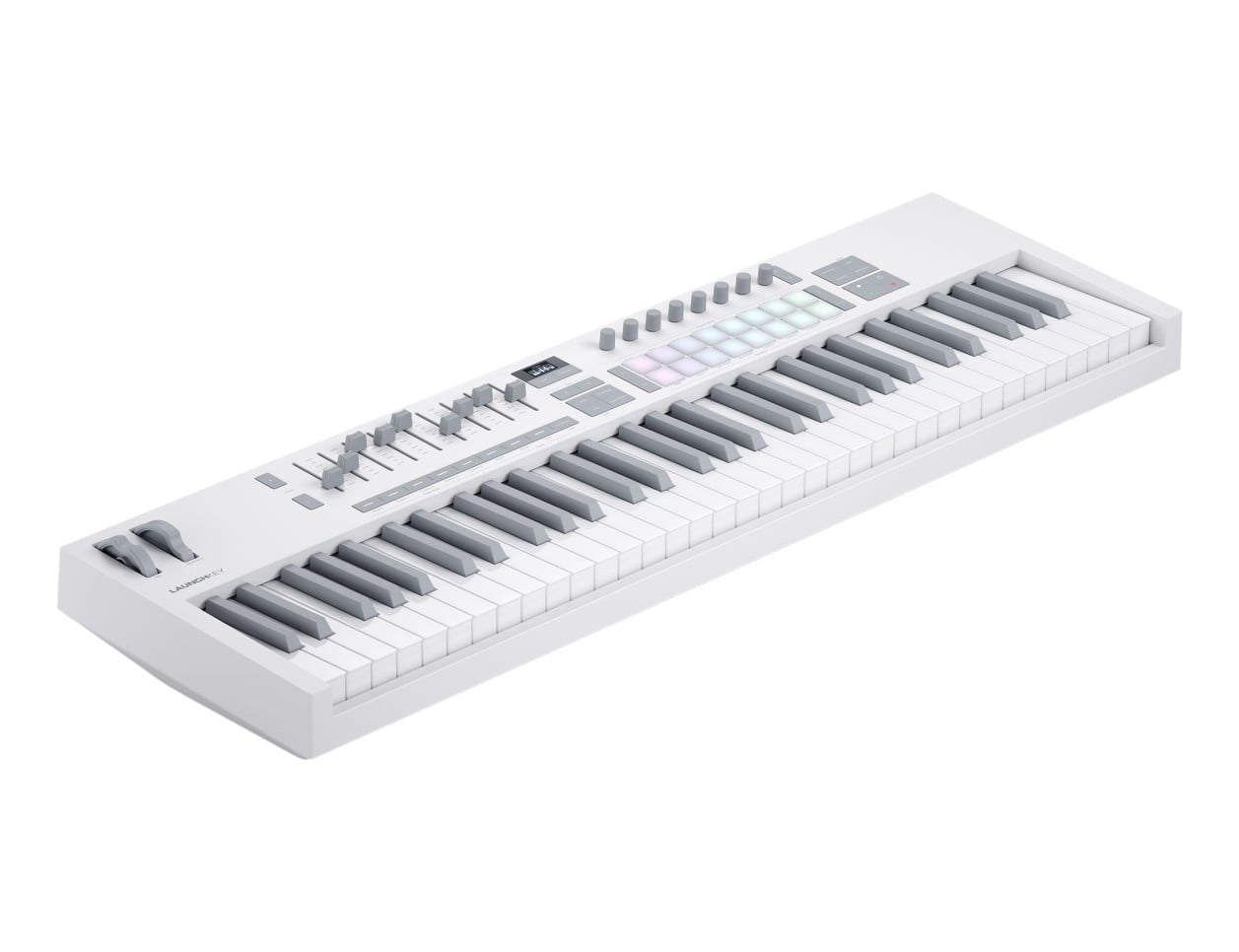 Novation Launchkey 61 MK4 White vista 4 - B2B Music Store
