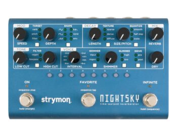 Strymon NightSky Time Warped Reverb - B2B Music Store
