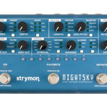 Strymon NightSky Time Warped Reverb - B2B Music Store