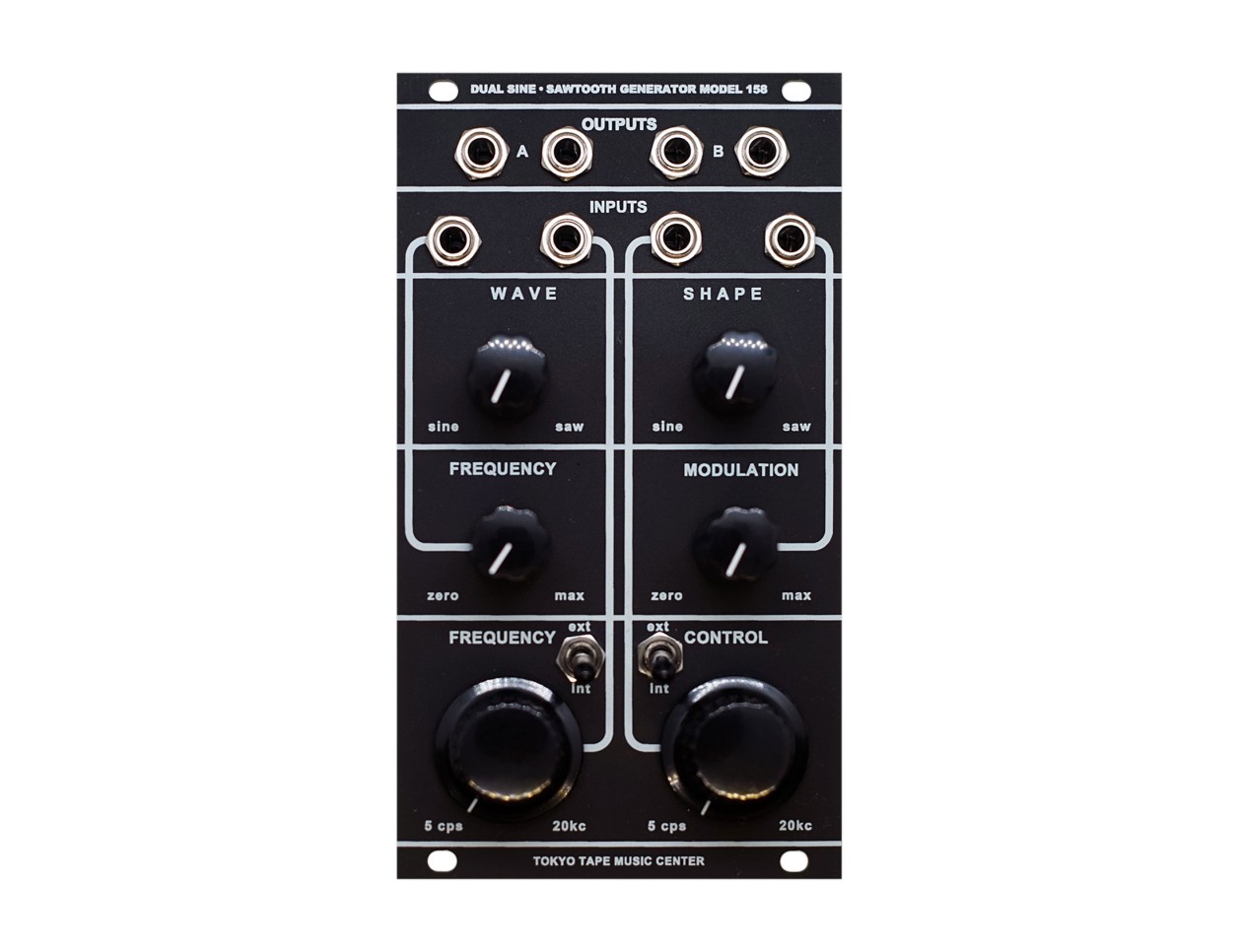 Tokyo Tape Music Center Dual Sine Sawtooth Generator Model 158 - B2B Music Store
