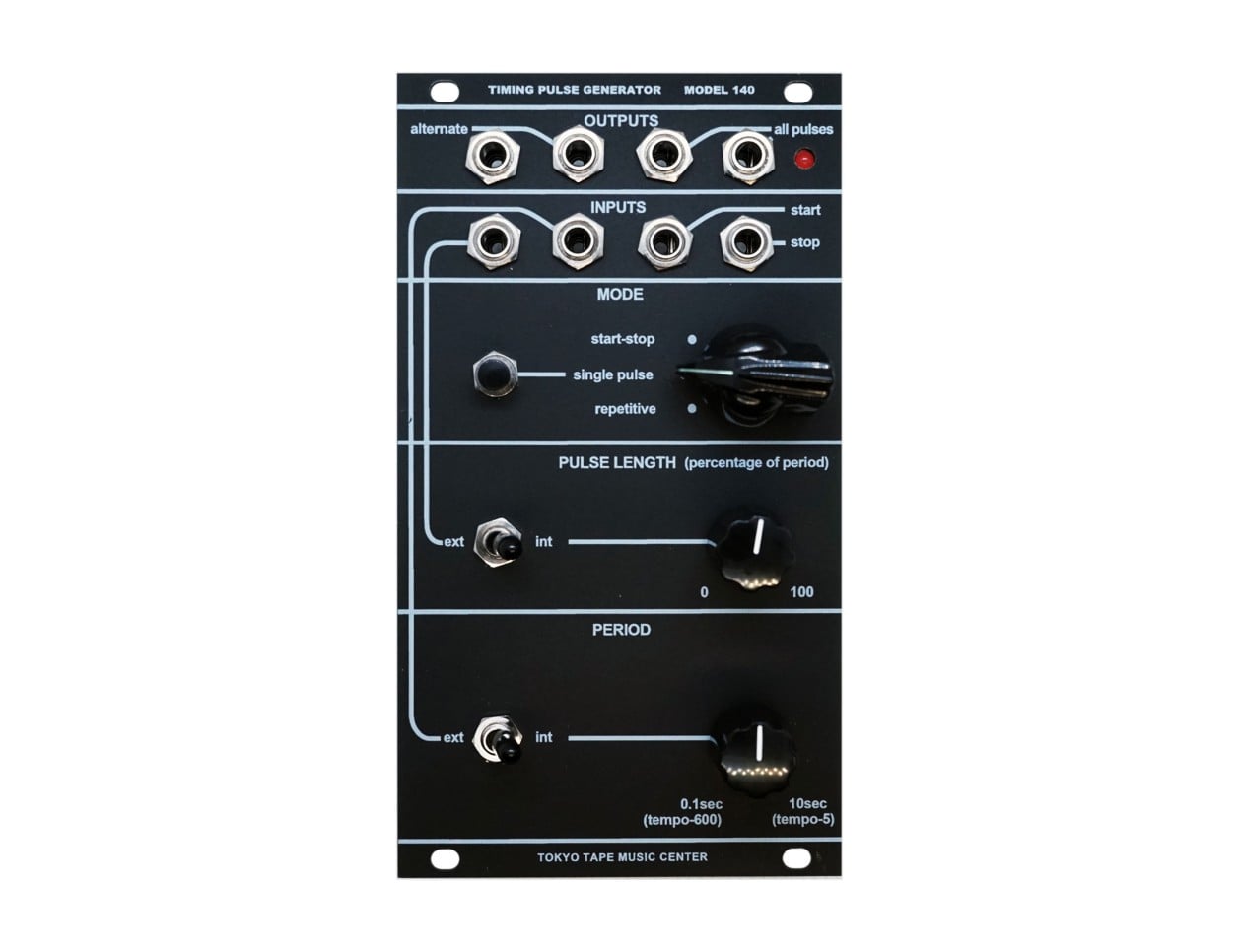Tokyo Tape Music Center Timing Pulse Generator Model 140 - B2B Music Store