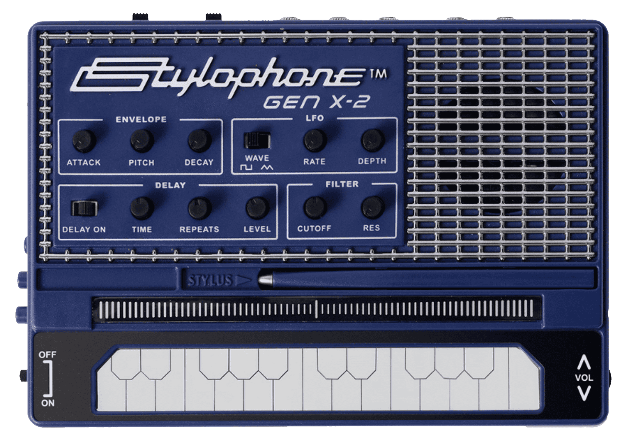 Stylophone GEN X-2 - Panel de controles - B2B Music Store