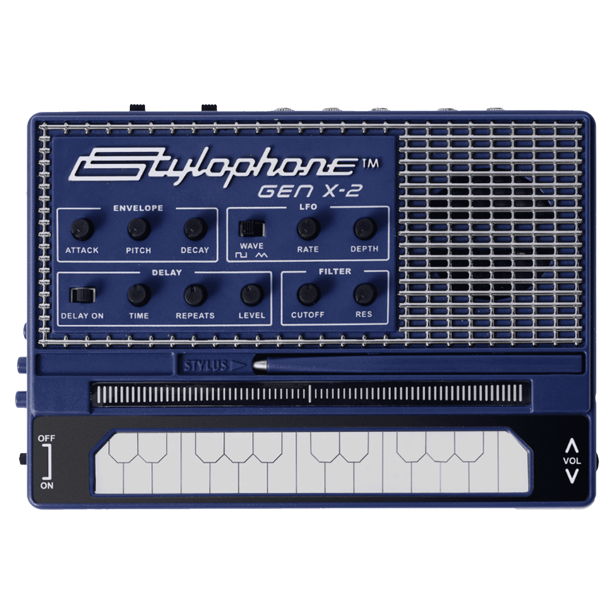 Stylophone GEN X-2 - Vista frontal - B2B Music Store
