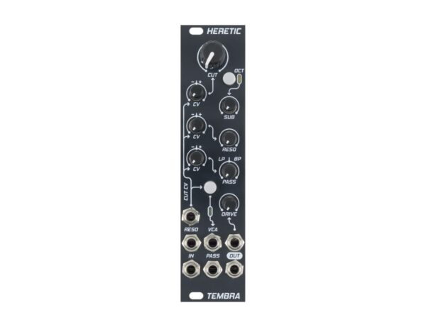 Tembra Heretic Polivoks VCF / VCA Utility Module - B2B Music Store