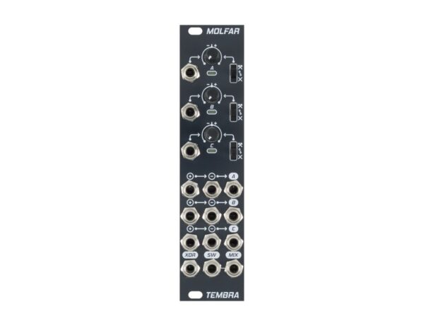 Tembra Molfar Voltage-Controllable Crossfader and Utility - B2B Music Store